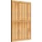 Ekena Millwork Framed Board-n-Batten Shutters, Rough Sawn Western Red Cedar, 32 1/4W x 46H, PR RBF06S32X046RWR - alternate 3